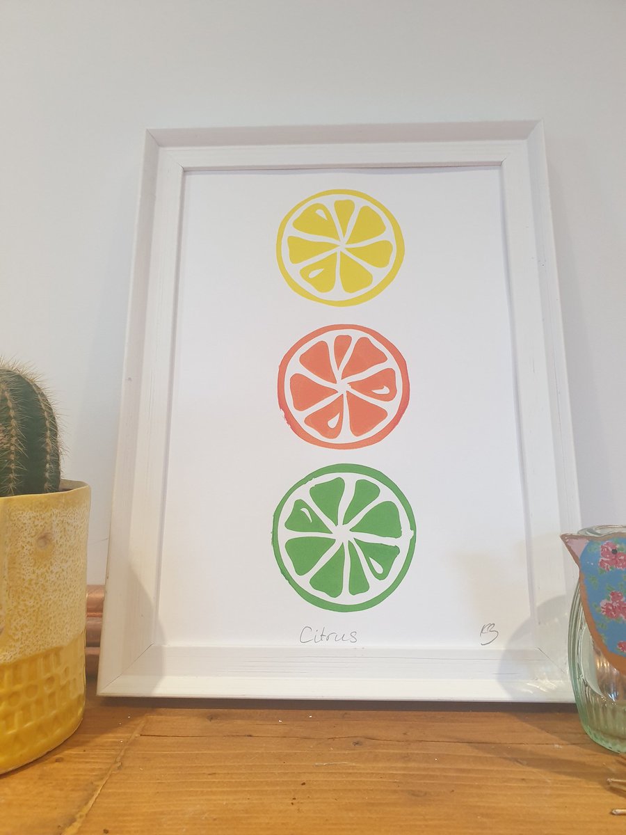 A bit later than planned because, well, life, but my citrus screenprint has just gone up on my Etsy today - link in bio! 🍋🍊🍈

Enjoyed printing this one and glad I finally finished it, as it's been hanging around as a sketch for a while now!