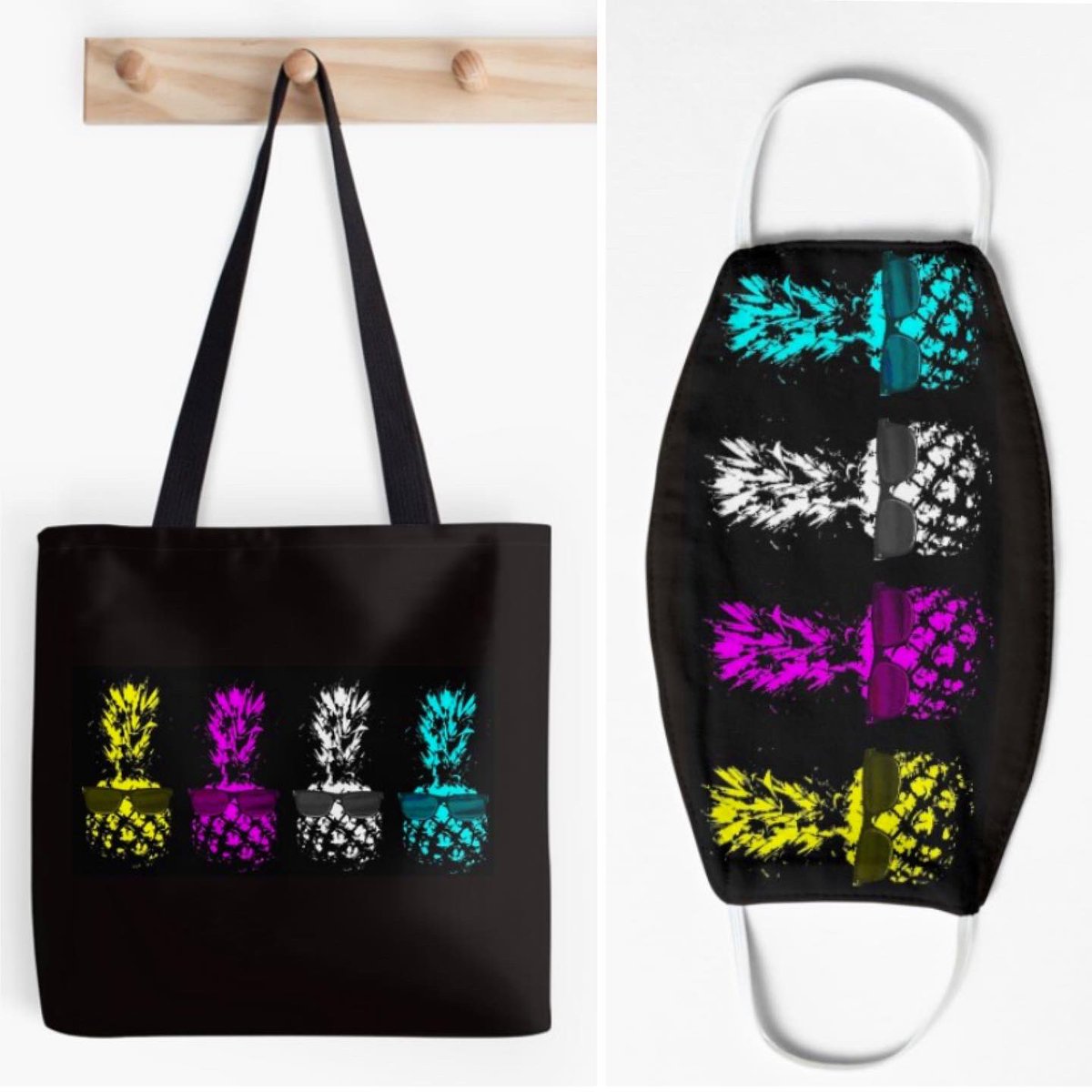 DesignsJmd's tweet photo. Pineapple Party 🍍🎉🤗

Website: https://t.co/YlstEINUuK

#pineapple #party #colorful #piña #design #diseña #fiesta #totebag #mask #tshirt #womensshirt #purse #makeupbags #dress #dresses #fashion #redbubble #redbubbleartist #mensapparel #mensstyle #mensclothing #fun #festive https://t.co/yj37oqGTxU