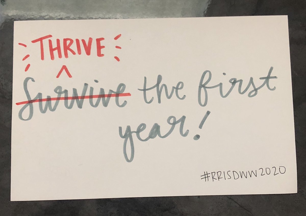 Some inspirational words of @sfloresRRISD from the welcome week kickoff! #RRISDWW2020