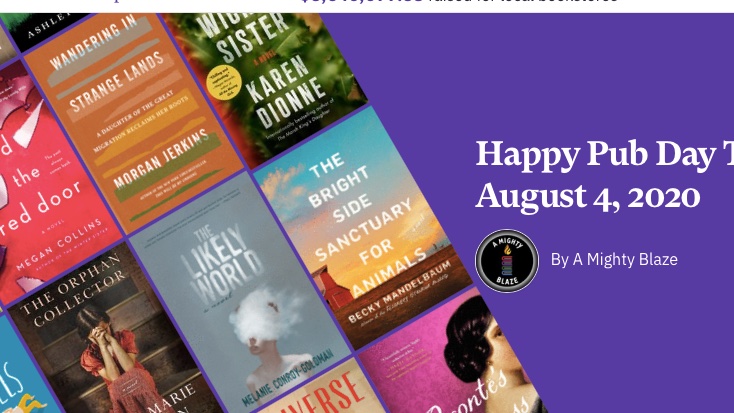 mscongo's tweet photo. Extra thanks to @Bookshop_Org and @AMIGHTYBLAZE for teaming up to wish the August 4th new releases a Happy Book Birthday & featuring along with this great 2020 class of books, #TheLikelyWorld @BMMWorldwide @RedHenPress @TheCleggAgency https://t.co/elU34WAc03