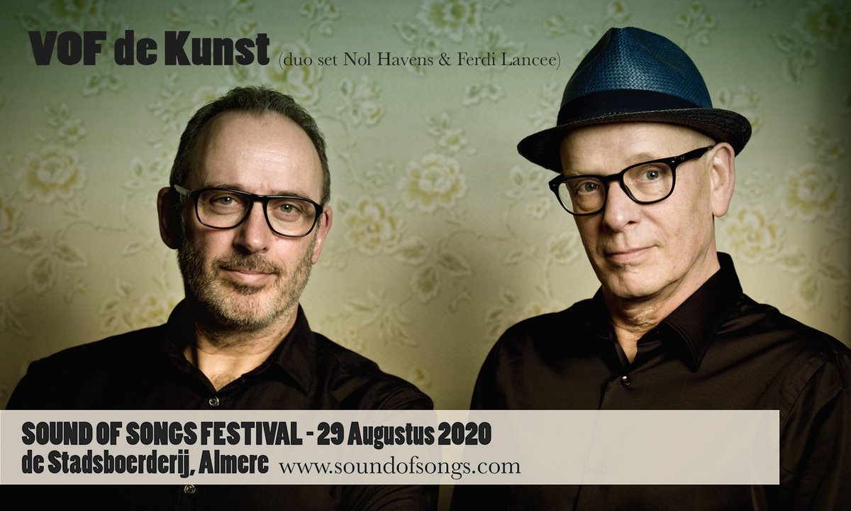 SoundofSongs's tweet photo. Introductions are in place! 

Kennen jullie @NolHavens &amp; @LanceeFerdi nog?! Met hits als #Suzanne en #DikkertjeDap naast nieuwe songs wordt het meezingen geblazen. Er zijn nog kaarten! -> https://t.co/Edm7V6r6OB https://t.co/nZc5bcsiYg