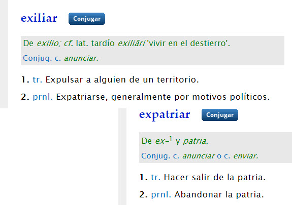 Un legado desastroso. Daño inmenso a la institución. Abandona España para exiliarse fuera.Exiliar: expatriarseExpatriar: abandonar la patria