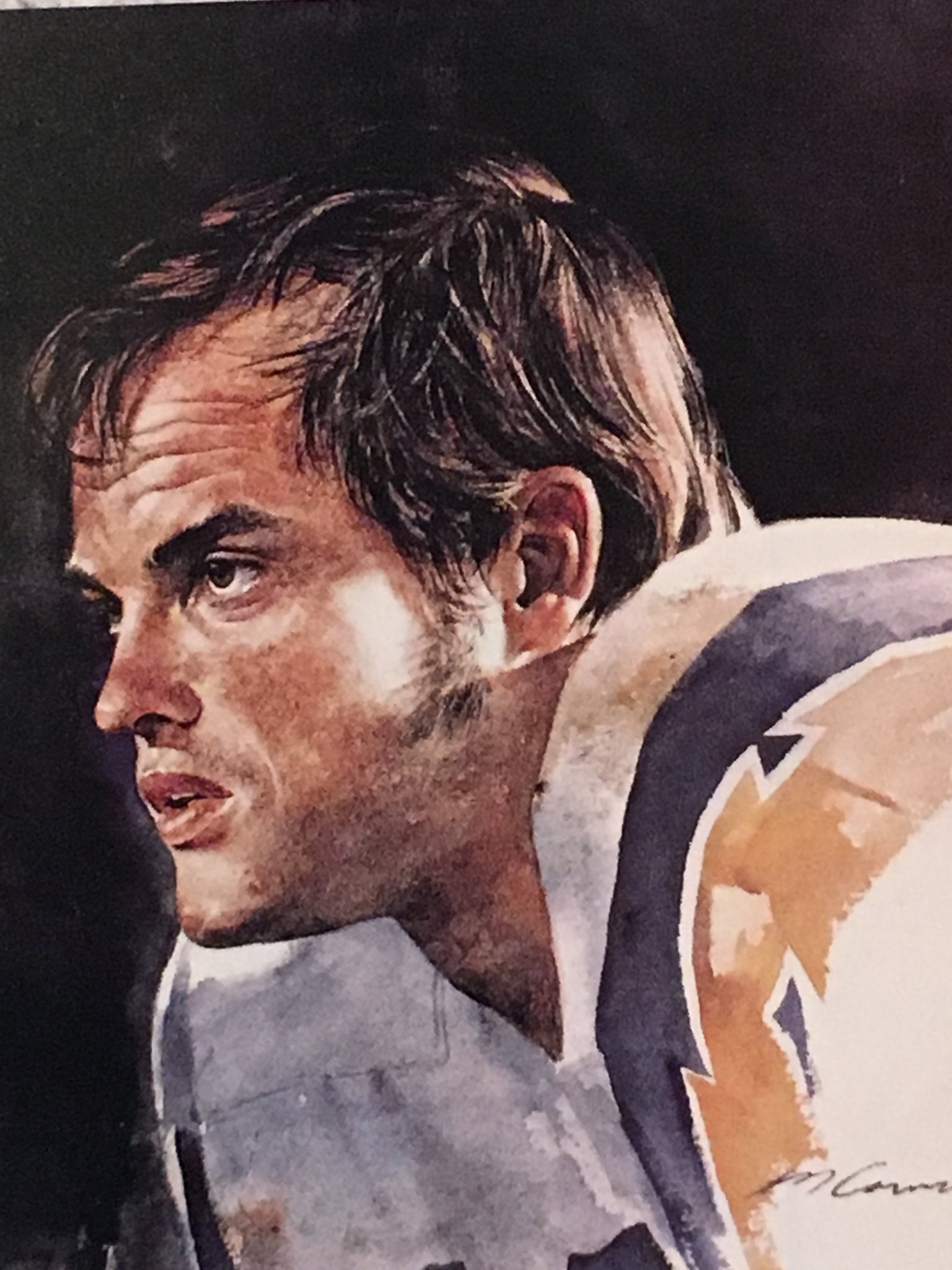 Happy Birthday to the great Lance Alworth! 

*artwork by Merv Corning 