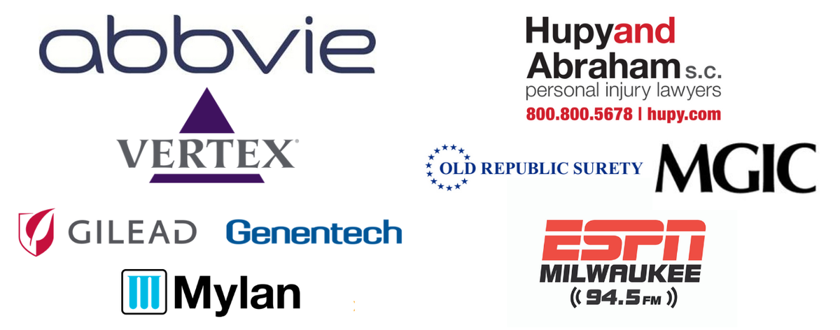 CFFWI's tweet photo. THANK YOU to our #65RosesChallenge sponsors! 
Gold National @abbvie 
Silver National @VertexPharma 
Bronze National @genetech @GileadSciences 
Regional @MylanNews 
Community Champion @HupyandAbraham 
Virtual Experience @OldRepublicIns 
Event Supporter @MGIC 
Media: @ESPNMilwaukee https://t.co/1nwEtGLf3R