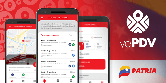 MSVEnLinea's tweet photo. #vePDV ubica la gasolinera más cercana:
El Sistema @CarnetDLaPatria presenta su nueva aplicación, @vePDV, que permite informar sobre la actividad de las estaciones de servicios a partir del uso del canal de pago BiopagoPDV.
#MSVEnLinea #Gasolina #RegresoSeguroALaPatria https://t.co/QSaRu8l1mc