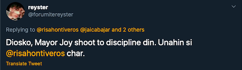 Hontiveros Responds To "Shoot To Kill" Hontiveros Statement Of Netizen