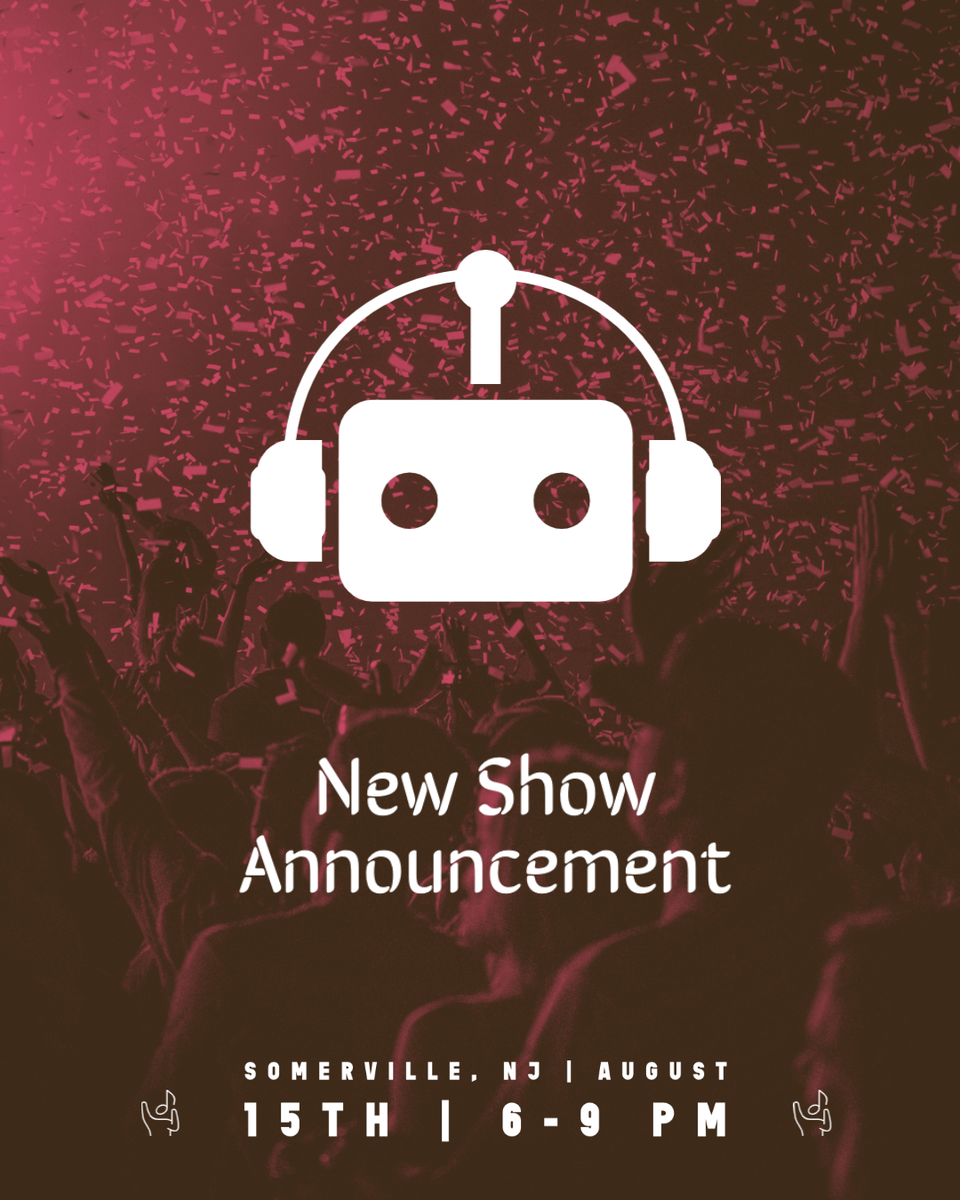 Get those masks ready, we’ve got a live outdoor show August 15th from 6-9PM for Summer Stage 2020 in Somerville, NJ! We’re asking that everyone planning to be in attendance follow the most current NJ public COVID-19 guidelines

#livemusic #njmusic  #njmusicscene #somervillenj