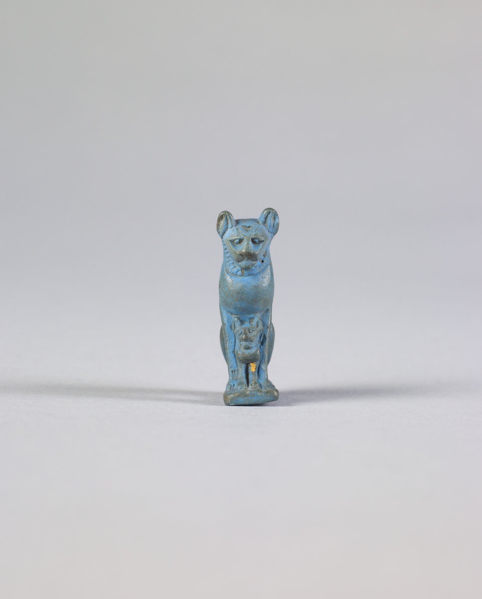 slam_ancient's tweet image. Cat with Kitten, Egyptian, 1069–664 BC slam.org/collection/obj… #ancientart #saintlousart