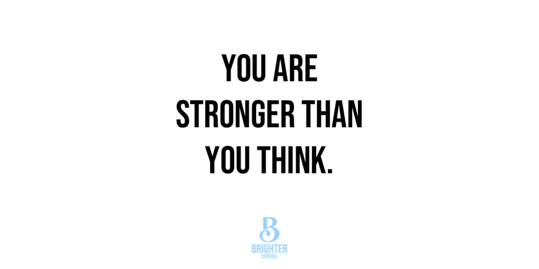 You are stronger than you think. Don't let anything hold you back from pursuing your dreams or achieving the goals you set for yourself. You can do it!

#bethechange #beaninspiration #youcandoit