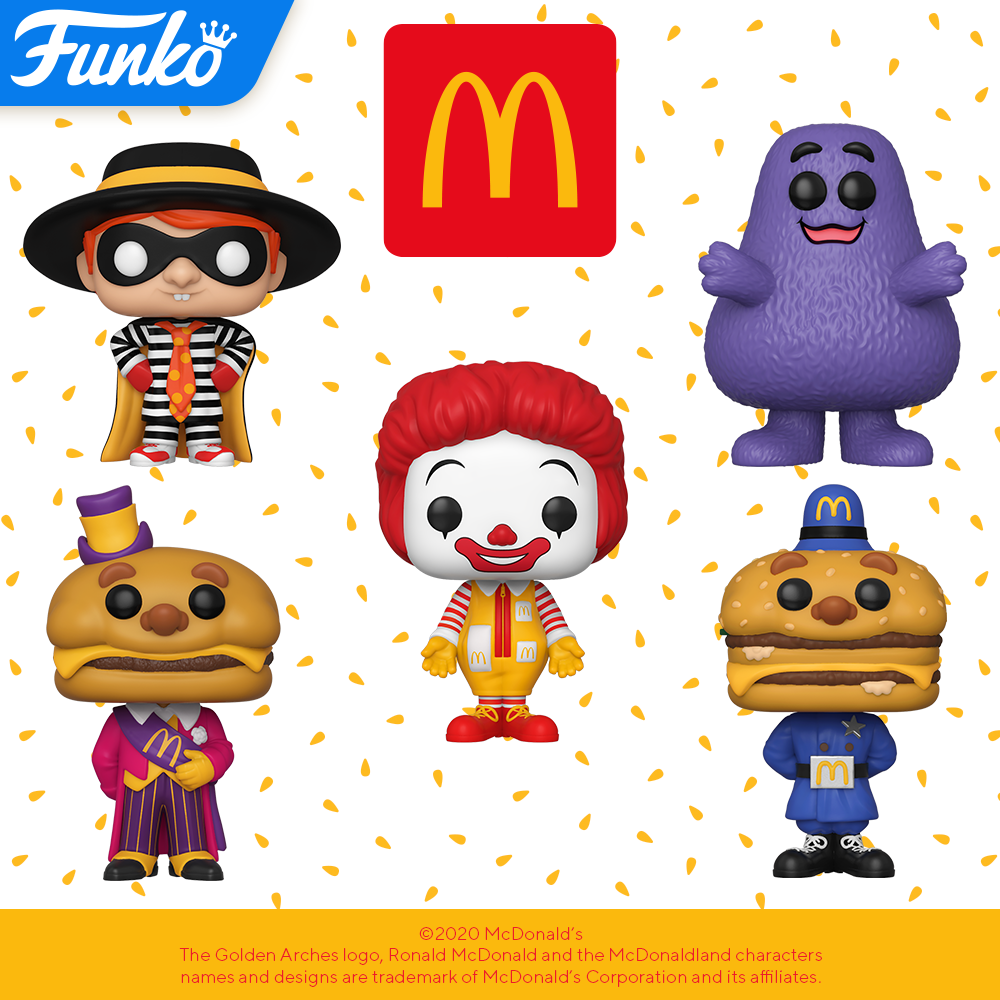 McDonald's Mascots Funko Pops Are Approved by Mayor McCheese