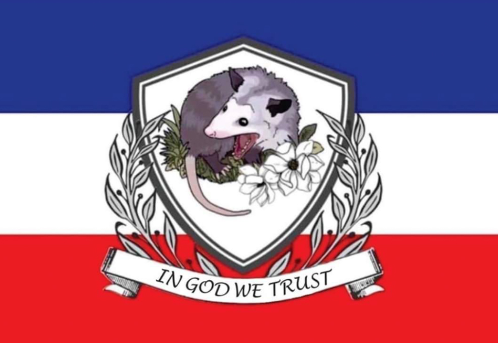 elliosch's tweet photo. Some hilarious submissions made it through for the Mississippi flag redesign https://t.co/eflKztWI0h