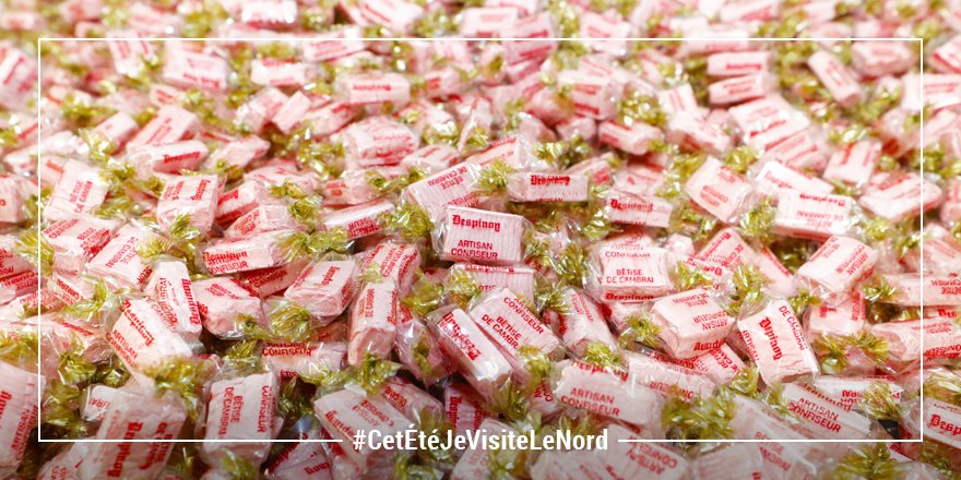 departement59's tweet photo. Cet été, vous aviez prévu de succomber à la gourmandise ? C’est encore possible dans le #Nord avec des friandises #MadeIn59 dont la célèbre Bêtise de Cambrai ! 🍭
Mais ce n'est pas la seule : Chuques du Nord, Sottise de Valenciennes, Babeluttes du Nord...🤤 #CetÉtéJeVisiteLeNord https://t.co/8PeT2NZhlZ