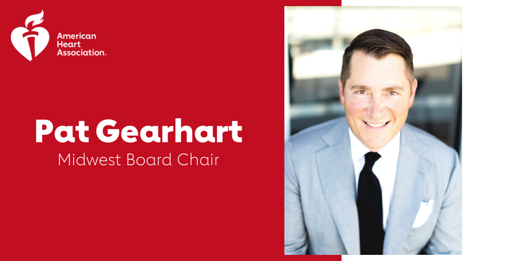 AHAKansas (@ahakansas) on Twitter photo We are excited to announce Pat Gearhart with <a href="/simmons_bank/">Simmons Bank</a> is the Chair for the American Heart Association Midwest Board of Directors! Pat has been an incredible volunteer here in Wichita, and we know he'll continue to make an impact in the 13 states covered by the Board. We are excited to announce Pat Gearhart with <a href="/simmons_bank/">Simmons Bank</a> is the Chair for the American Heart Association Midwest Board of Directors! Pat has been an incredible volunteer here in Wichita, and we know he'll continue to make an impact in the 13 states covered by the Board.