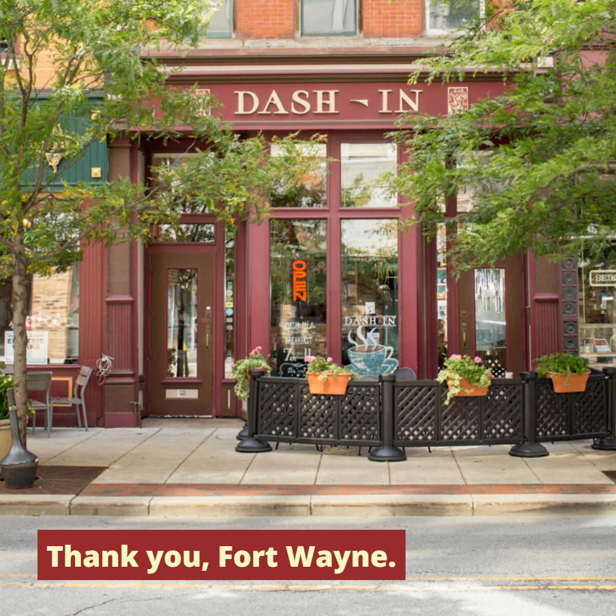TheDashIn's tweet image. We're proud to be your go-to place for comfort food and friendly faces!