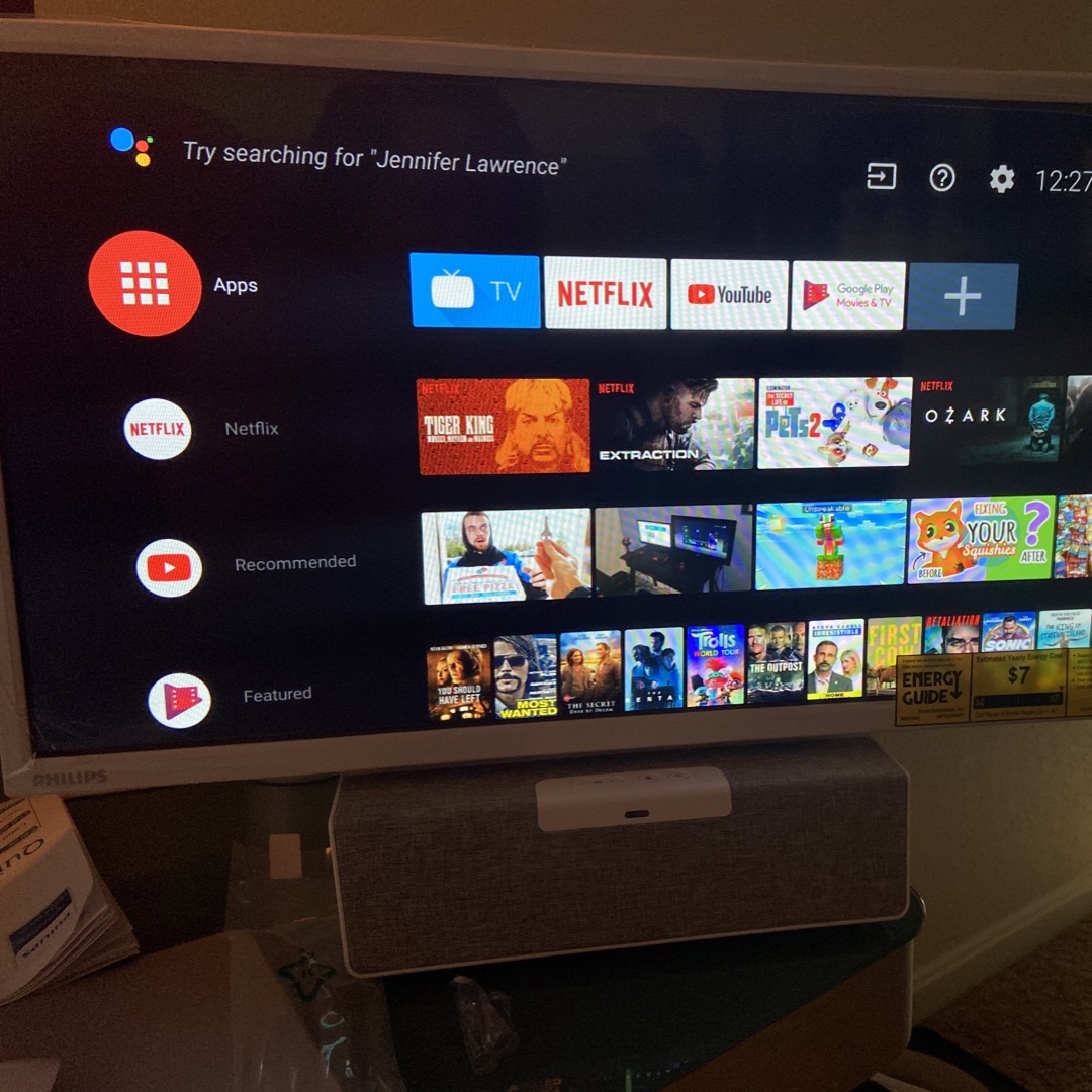 PoshBri_'s tweet photo. I am in love so far. The fact that the tv has google assistant built in, there is amazing sound quality for the price range, and the tv has apps already pre downloaded.  (This is not over hyped I promise) 

#contest complimentary #PhilipsTVxInfluenster @Influenster @Philips https://t.co/Mcc22FocLP