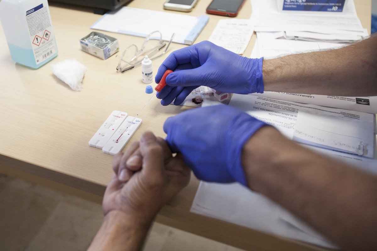 radiograzalema's tweet photo. Los técnicos de las actividades para niños y jóvenes dan negativo en las pruebas del COVID-19. 

Esta mañana se han realizado los test del COVID-19 los monitores y monitoras de las actividades que comenzarán mañana en #Grazalema y #Benamahoma dirigidas a niños y jóvenes. https://t.co/TIwuB6oiRp