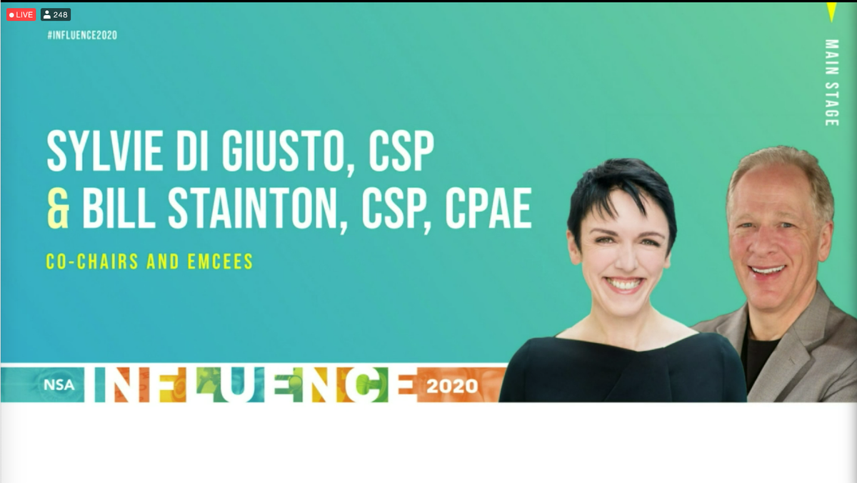 NiklasMyhr's tweet photo. Big thanks to @NSASpeaker for a very inspirational closing session of #Influence2020 w/ Ben Wolff @TonyChatman @annaliotta @BarryBanther @SylviediGiusto @BillStainton & @chrisulmer subscribe to https://t.co/6C6BITbEbu #professionalspeaking https://t.co/GAnsCjVRd2