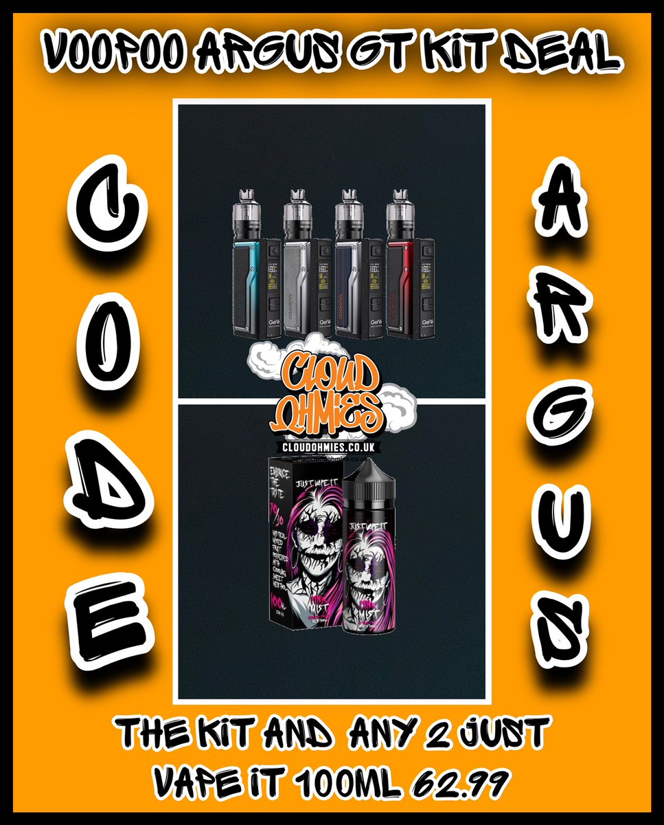 cloudohmies's tweet image. New deals on site now check them out Cloudohmies.co.uk