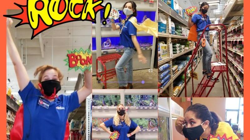 #LifeAtPetSmart is SUPER! We LOVE the spirit radiating from our store associates. #UnitedTogether
Give a shout-out to your favorite store or associate below! 📣
📸 : Gloria C.