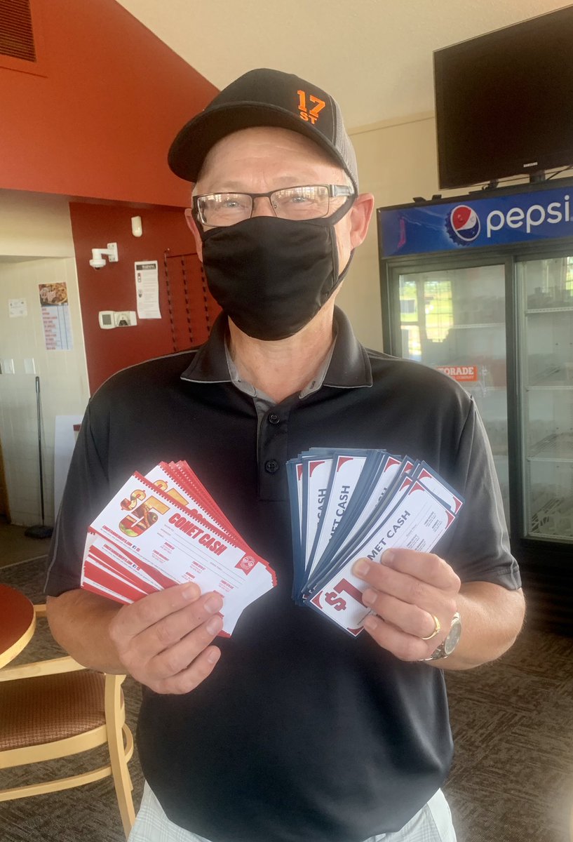 m3moorhead's tweet photo. You know what makes an amazing community? Things like this ππ», thanks to @fmerbertgerbert for matching corn hole donations w #CometCash. #supporteachother #thankyou https://t.co/euidCq9M9m