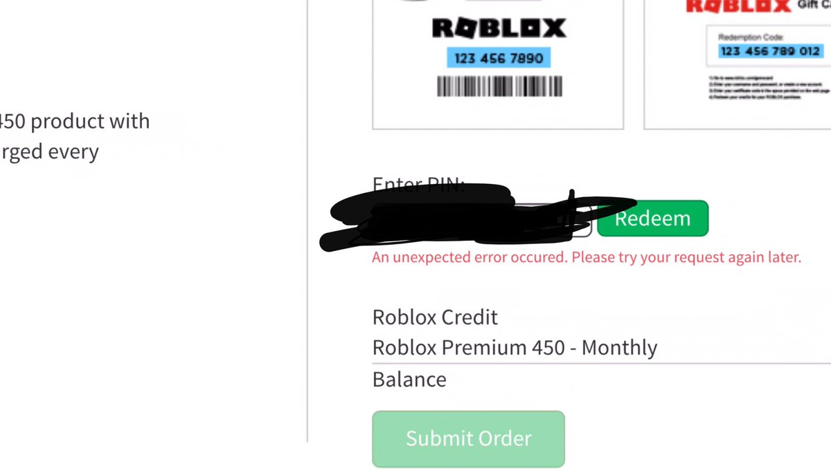 roblox an unexpected error occurred. please try your request again later