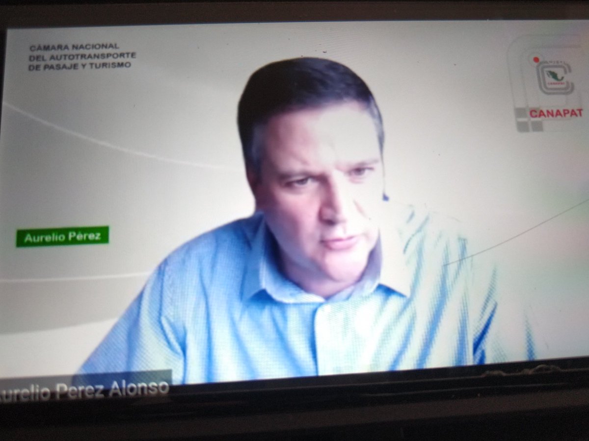 Hoy en webimar con gran parte de los integrantes de la #Superestructura del #Turismo en #México el Pdte <a href="/CANAPAT/">CANAPAT</a> Aurelio Pérez Alonso resaltó la importancia de tener carreteras seguras y empresas de transporte turístico más formales con seguros de viajero <a href="/chetubien/">Comunidad Chetubien</a> <a href="/SECTUR_mx/">SECTUR México</a>