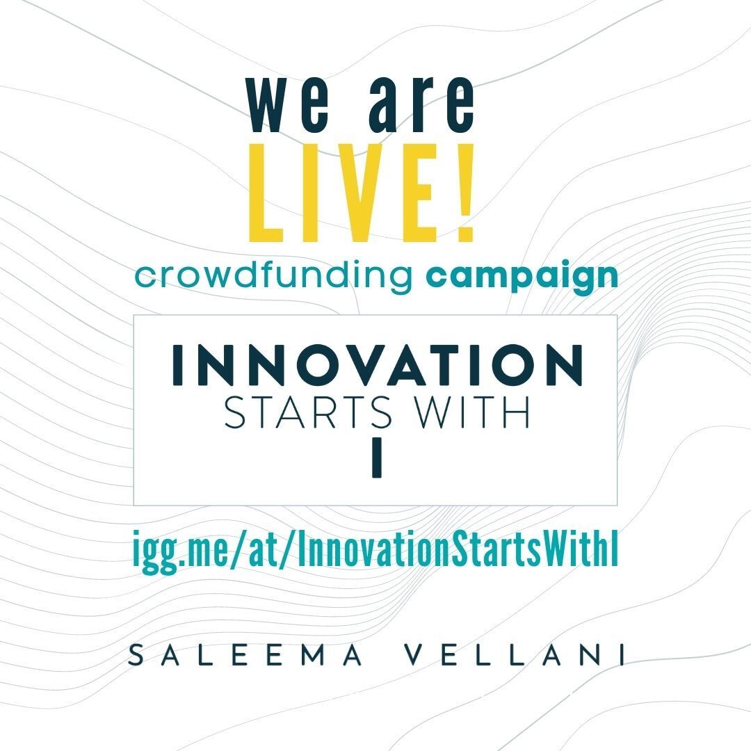 SaleemaVellani's tweet photo. It’s launch day! Our Crowdfunding Campaign is LIVE! Be among the first to check it out visiting https://t.co/8Dx2Gao7L8 We really appreciate your support. 💛

#InnovationStartsWithI #crowdfunding #crowdfundingcampaign #crowdfundingproject #book #bookstagram https://t.co/MzzyUKVTZ5