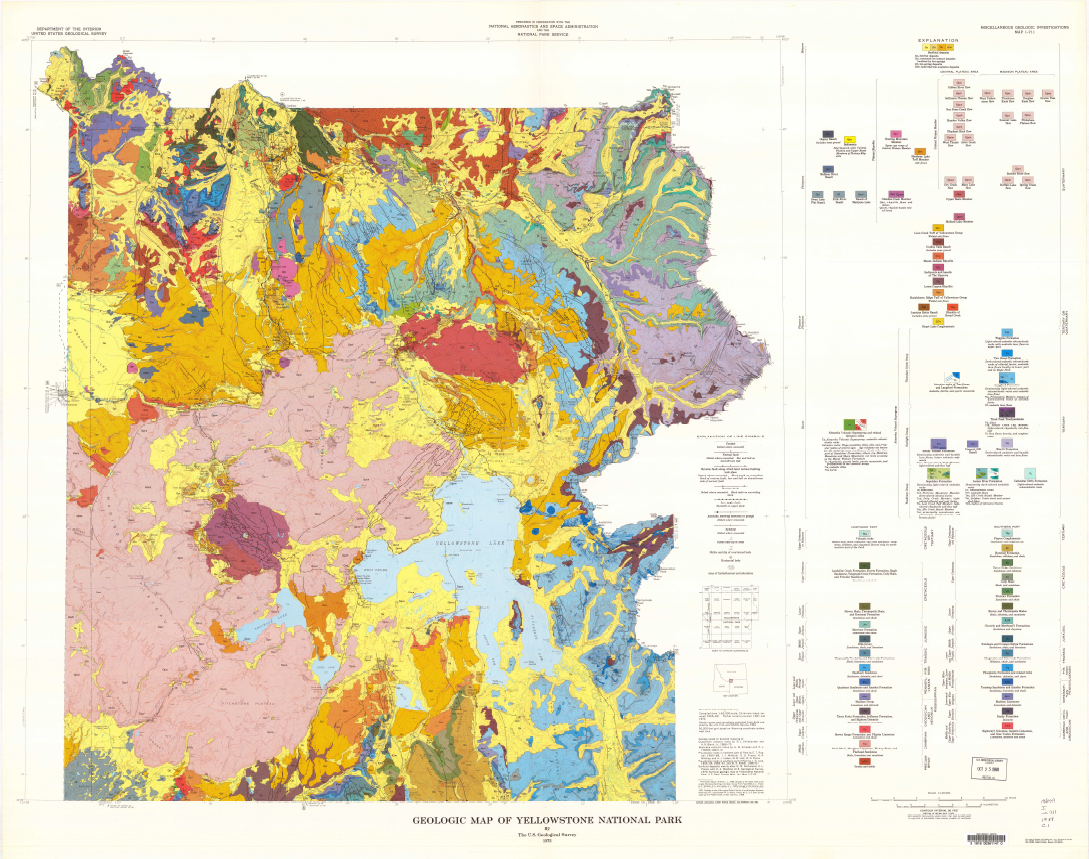 It's #FreeMapMonday! Retweet and follow us for a chance to win the Geologic Map of Yellowstone National Park, WY!

#USGSStore (U.S. residents only)