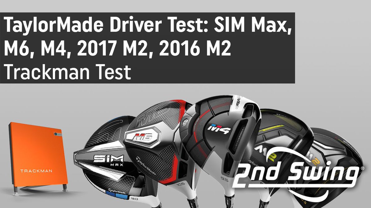 2ndSwingGolf's tweet image. NEW on our YouTube page: Our in-depth test and comparison of the @TaylorMadeGolf #SIMMax, M6, M4, 2017 M2, and 2016 M2 drivers using @TrackManGolf technology. Watch here: buff.ly/3gnBMMg #2ndswing