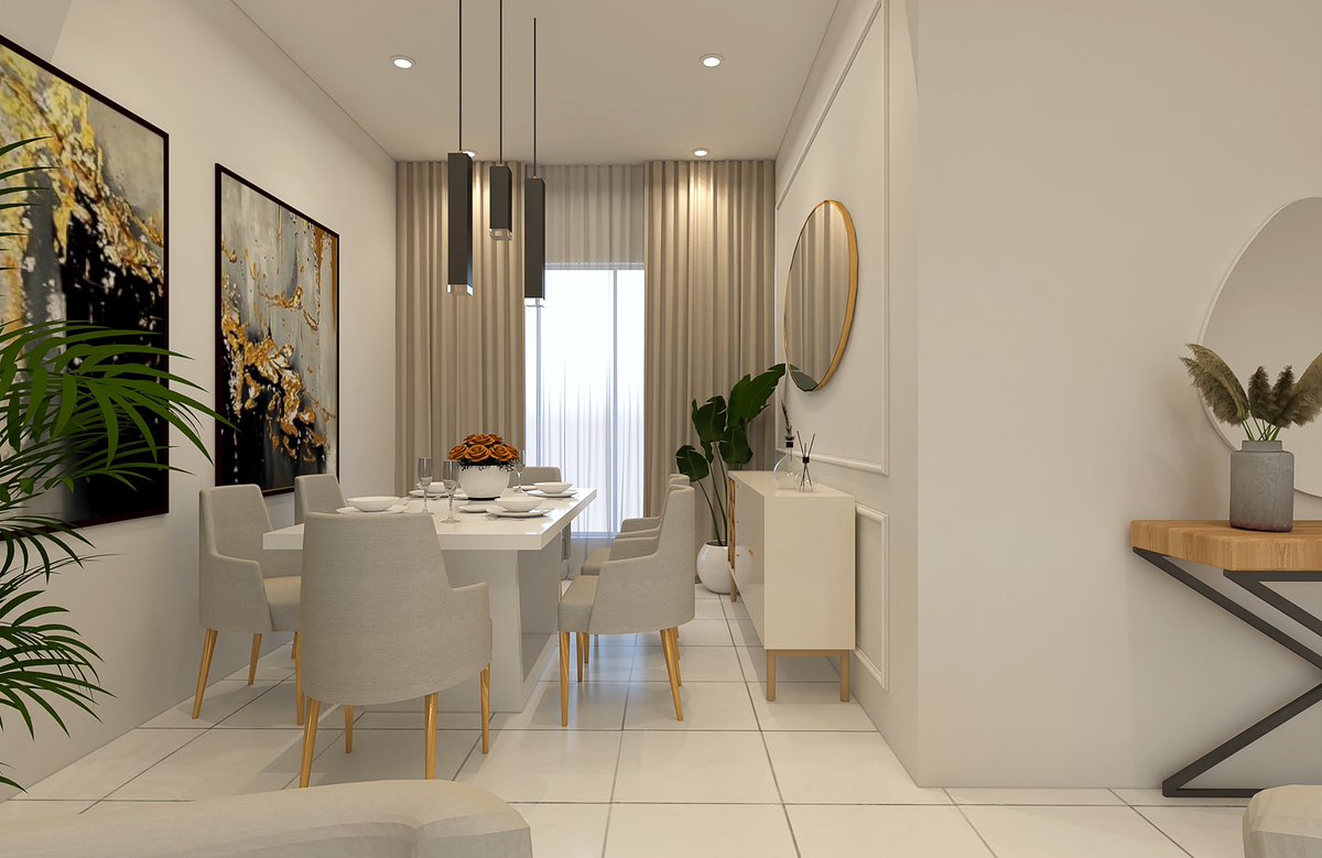 interiorwittega's tweet photo. A brief story 📝

When I met this client, she said “Tega I just want it simple and homely, let’s go through the consultation together”

She agreed to suggestions without hassles, because she trusted the process.

Here’s the approved CGI for ‘projectMTR’ 

My ❤️ is 💯 in this job. https://t.co/5DE7UpReIG