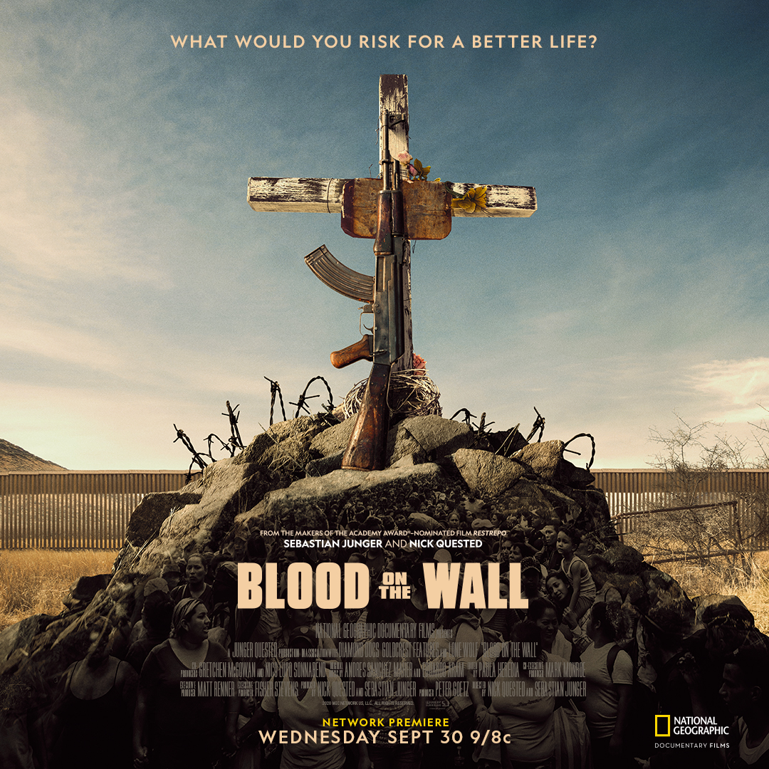 Nat Geo PR (@natgeopr) on Twitter photo Award-winning filmmakers <a href="/sebastianjunger/">Sebastian Junger</a> and <a href="/nickquested/">nickquested</a> return to @NatGeoChannel, with their new doc, #BloodontheWall. #CTAM2020 #TCA20 Award-winning filmmakers <a href="/sebastianjunger/">Sebastian Junger</a> and <a href="/nickquested/">nickquested</a> return to @NatGeoChannel, with their new doc, #BloodontheWall. #CTAM2020 #TCA20