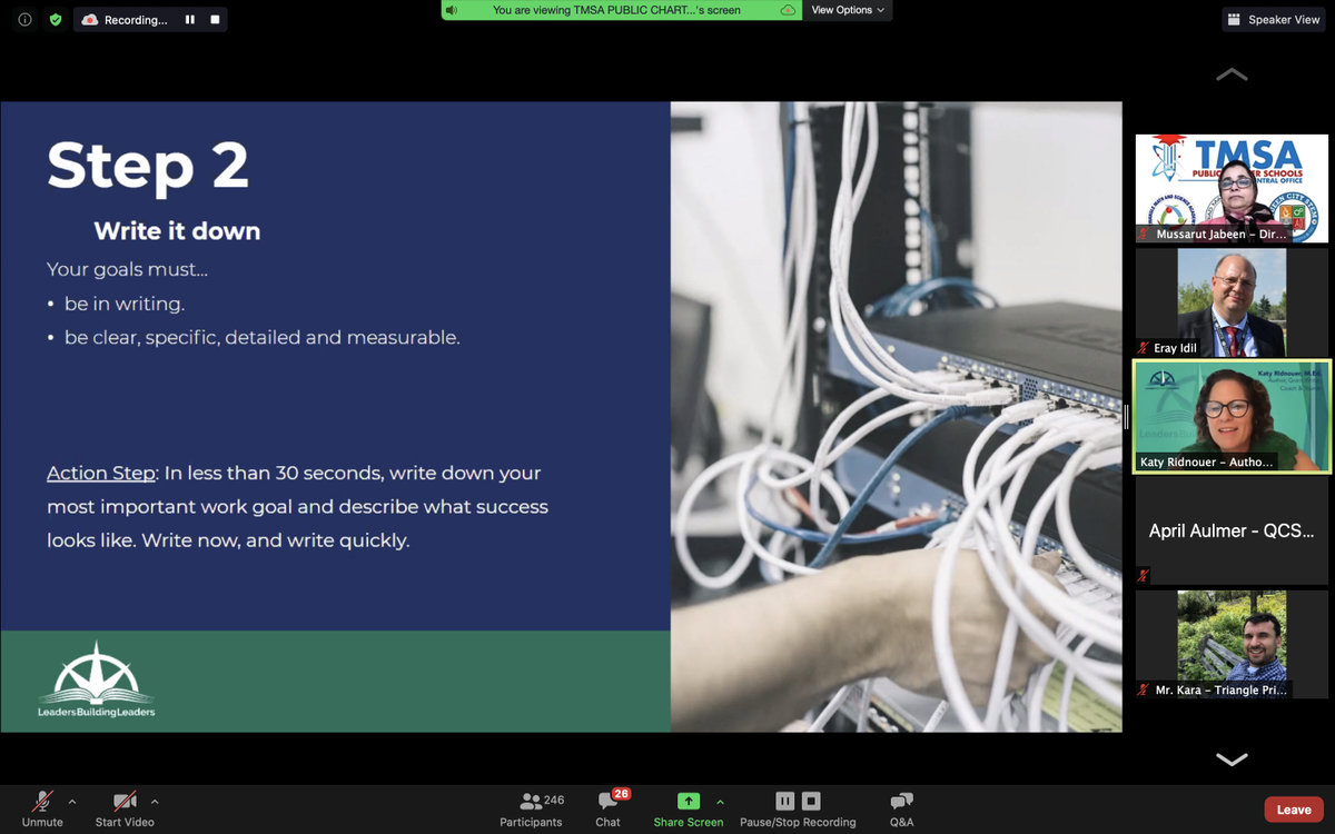 IdilEray's tweet image. Thank you, Katy Ridenour for the  Goal Setting Workshop @LBLeaders @TMSAPCS #TMSAPCS