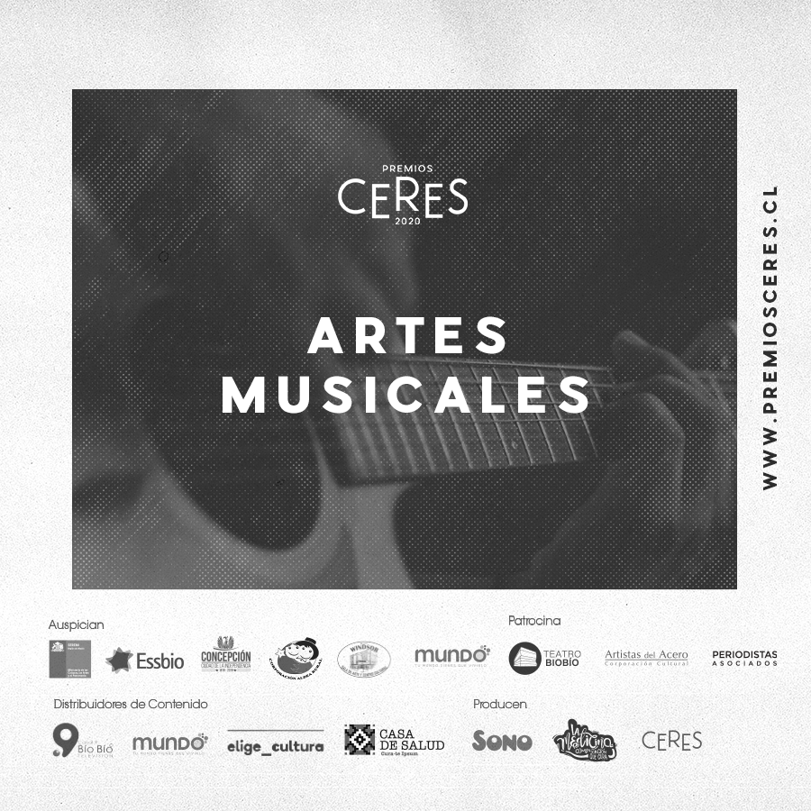 PremiosCeres's tweet photo. Te presentamos los nombres de las obras finalistas de Premios Ceres 2020 en la categoría Artes Musicales, subcategoría Electrónica:

#PremiosCeres #Ceres2020 #LosÁngeles #Arauco #Concepción #arte #cultura #artesmusicales #música #electrónica https://t.co/5eRa4t6dTO
