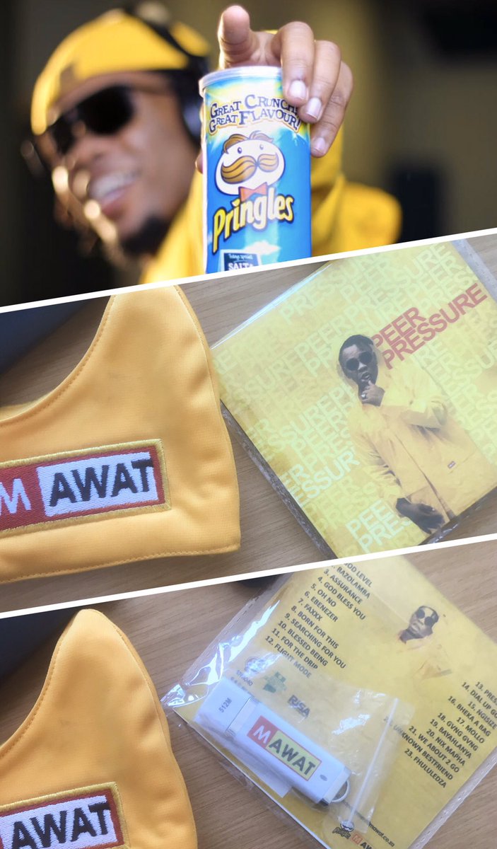 AndileTv's tweet photo. We did it @MawatHsK @Pringles #usbAlbum #PeerPressure #RoadToGold📀 https://t.co/QZPtHVzYHC