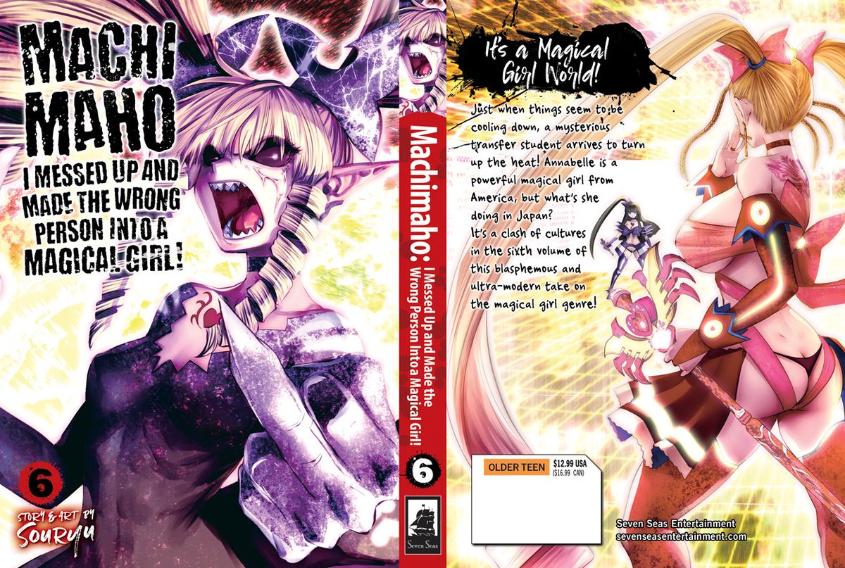 I Turned The Wrong Person Into A Magical Girl Seven Seas on Twitter: "GAL GOHAN, Vol. 3 | Marii Taiyou | sweet-and