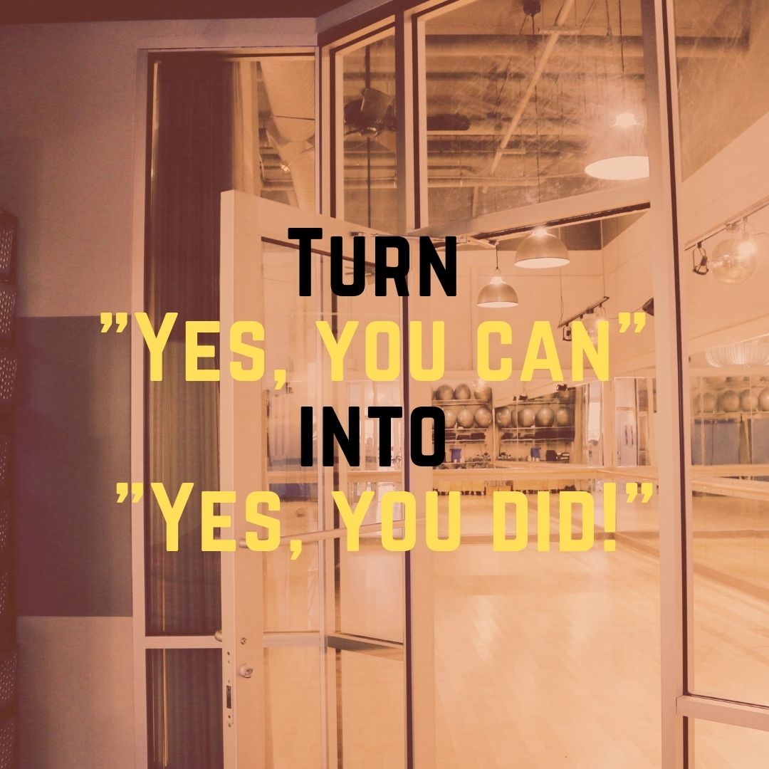 shape_method's tweet image. If you've ever taken one of DS instructor Sophie's classes you've probably heard her say this! What a fantastic mindset to walk into any class with!