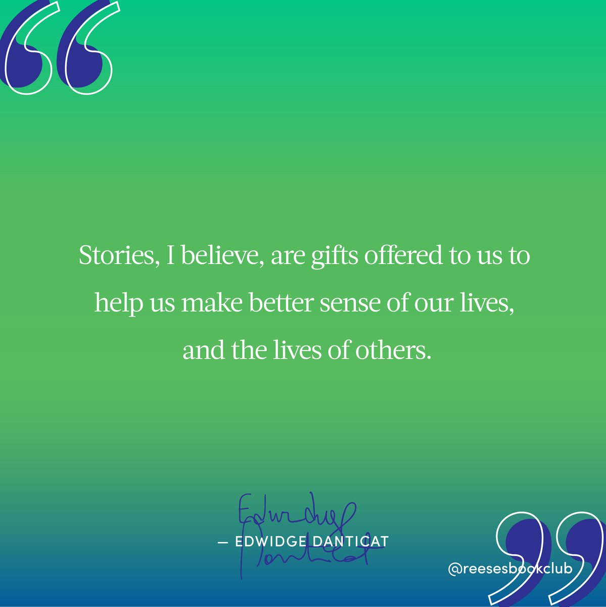 ReesesBookClub's tweet image. How author #EdwidgeDanticat wants you to approach #EverythingInside: "Think of the experience as somewhat akin to entering a great big house inhabited by many different types of people who are eager to tell you their stories..." Read here: bit.ly/RBCEdwidgeLove. #ReesesBookClub
