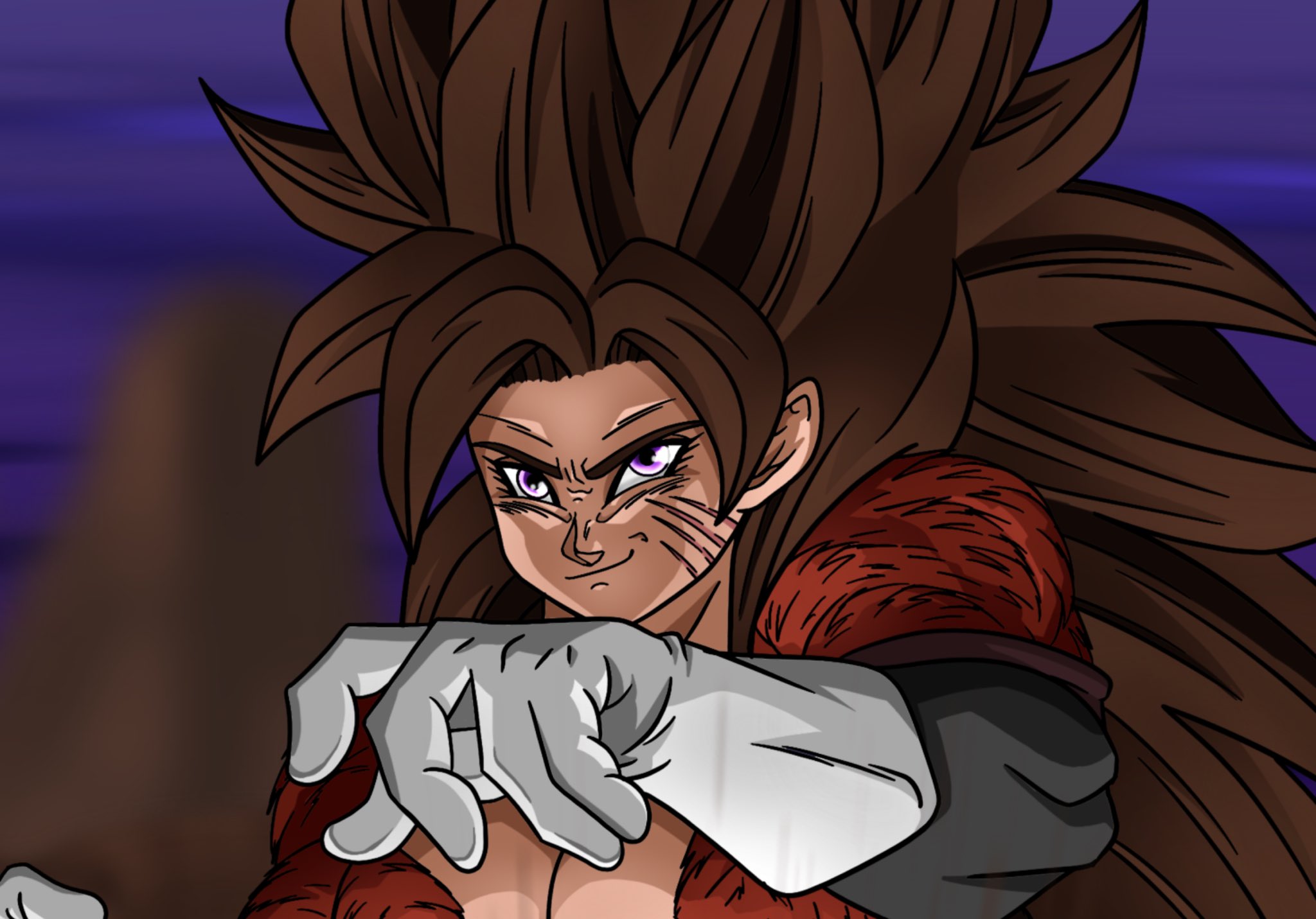 Puffin Draws on X: My interpretation of what supersaiyan four limit breaker  (hopefully that name won't stick 😒) should look like Enjoy! #DBZ  #dragonballzoc #dragonballzart #drawing #oc #femalesaiyan #muscle #animeoc  #fanart #dragonballsuper #