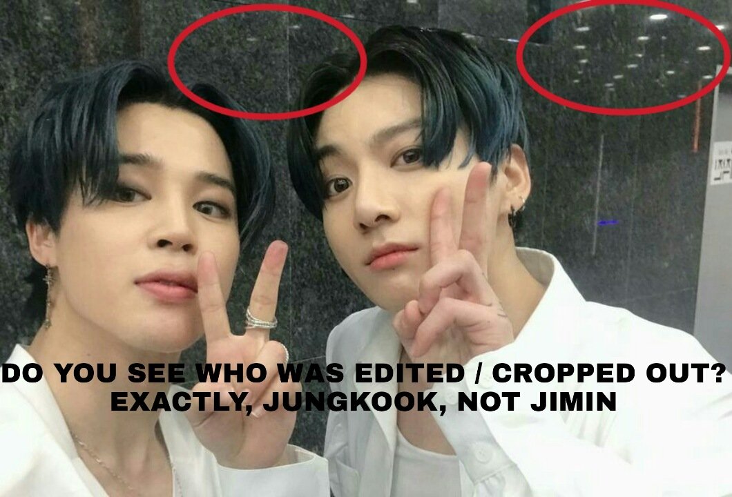 1. Accused of 'cropping Jimin out to add Taehyung instead' but i think we all can see what really happened, jm wasn't edited.Furthermore, the tweet was up for only 3 minutes and they've apologized several times.