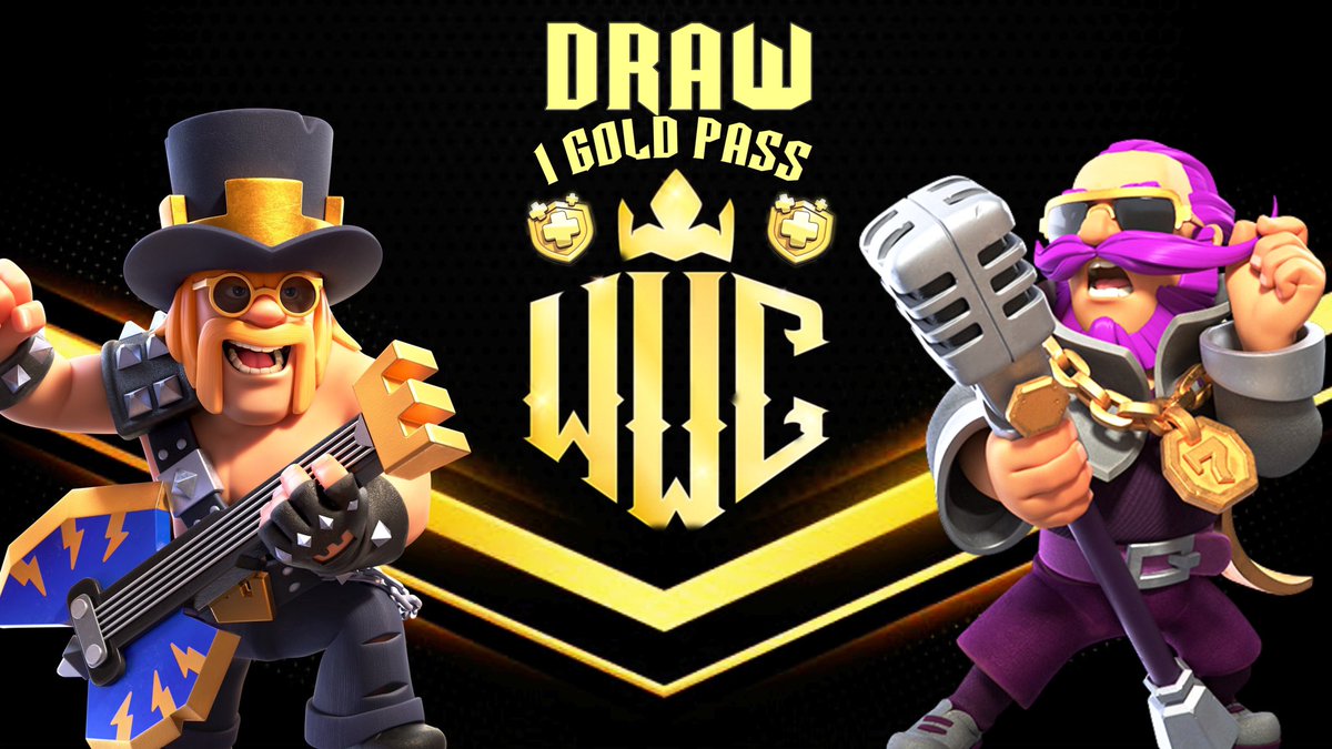 The second edition of WWC will arrive soon, with new modalities 🙆‍♀️ !!
 Meanwhile we leave you a draw for A 💫Golden Pass✨
 Requirements✍️:

 ✅Follow me.
 ✅ArGive RT🔁 and Mg❤️
 ✅Tag 2 friends.

 The winner's result will be given on August 7.