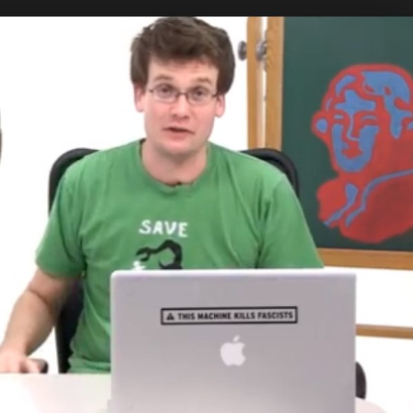 Maybe some of you may be more familiar with the author John Green and his laptop with the same message.