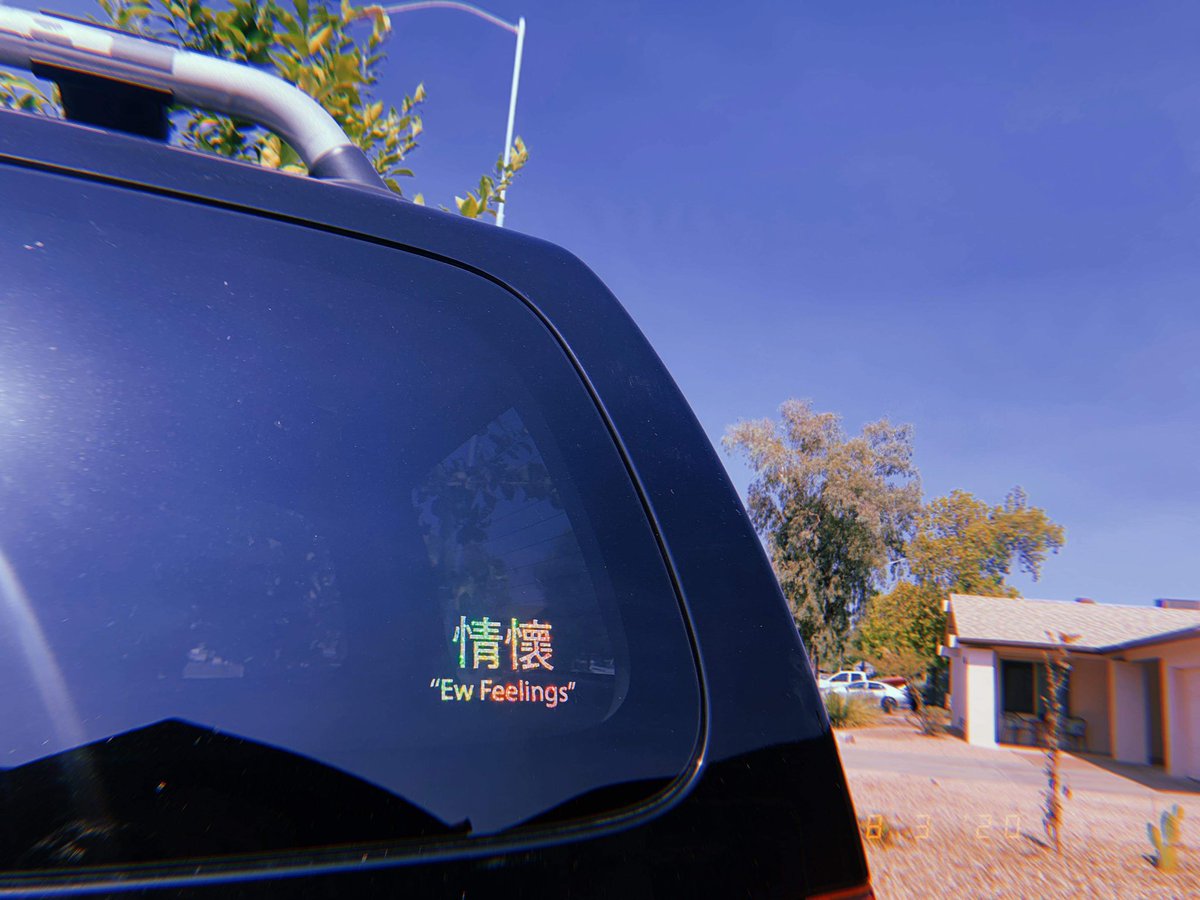 Buy my stickies pwease 🥺 

Shitboxcustoms.com

It costs $0 to like and retweet 💞