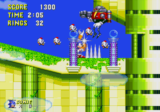 Sonic 3 and Knuckles (probably the best actual Sonic game) tones a lot of the crazier aspects down, but the atmosphere and elements are still present, just not as overblown. Something that also gets heavily overlooked in Sonic is the massive amount of 80s anime influence.