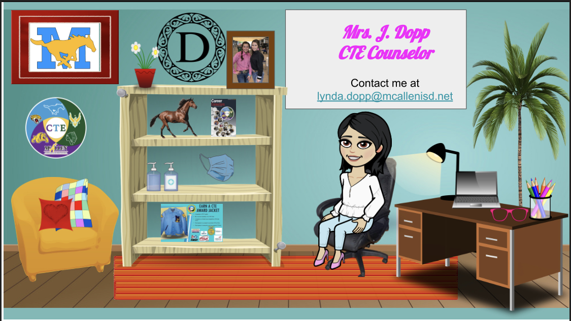 Memorial CTE office is under construction...visit soon <a href="/Pride_Mustangs/">Pedro Alvarez, Jr.</a> <a href="/BeccaBechtold/">Rebecca O. Bechtold</a> <a href="/McAllenISDCTE/">McAllen ISD CTE</a>