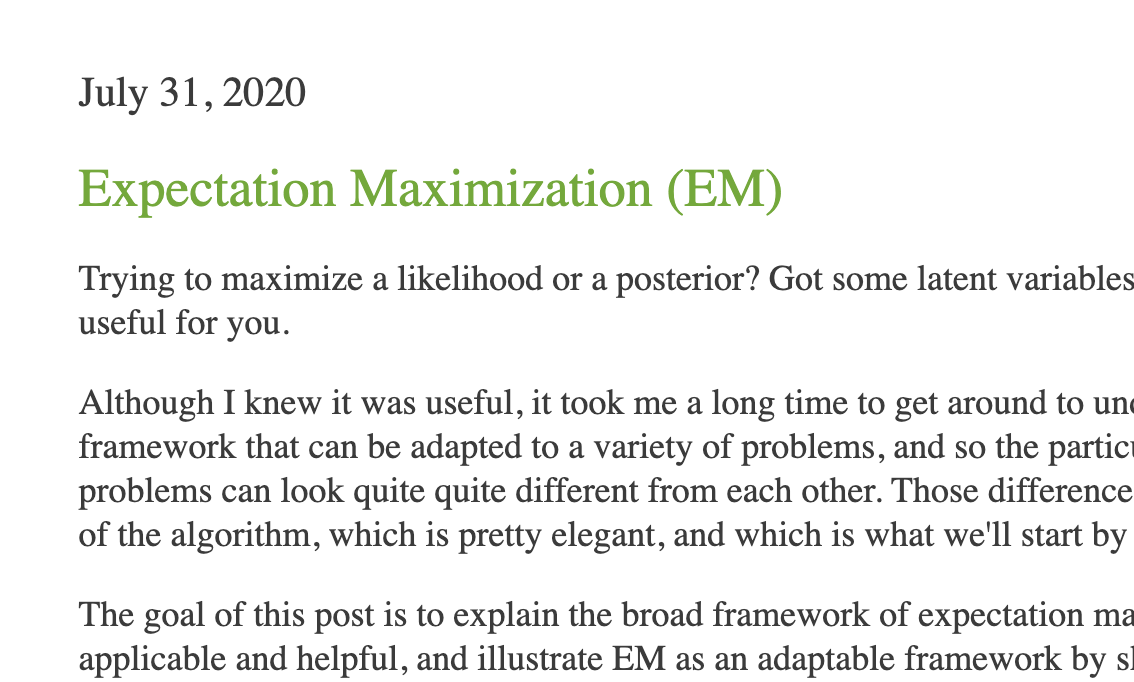karinknudson's tweet photo. Blog post: Expectation Maximization (EM)

https://t.co/oVCSCDqFyW https://t.co/XoSv51S42K