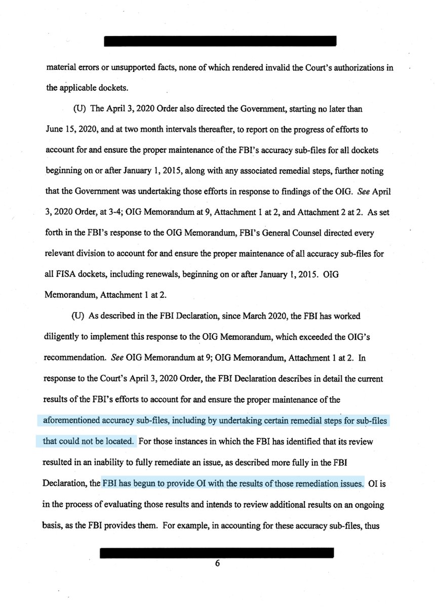 Not ALL errors are the sameIMO the Court’s heightened scrutiny is a good thing.The concern is Trump will over hype this & further demonize the FBI & perceived “deep state” BS.Undermining the FISC application process —>impacts to our National Security https://www.justice.gov/nsd/page/file/1300701/download