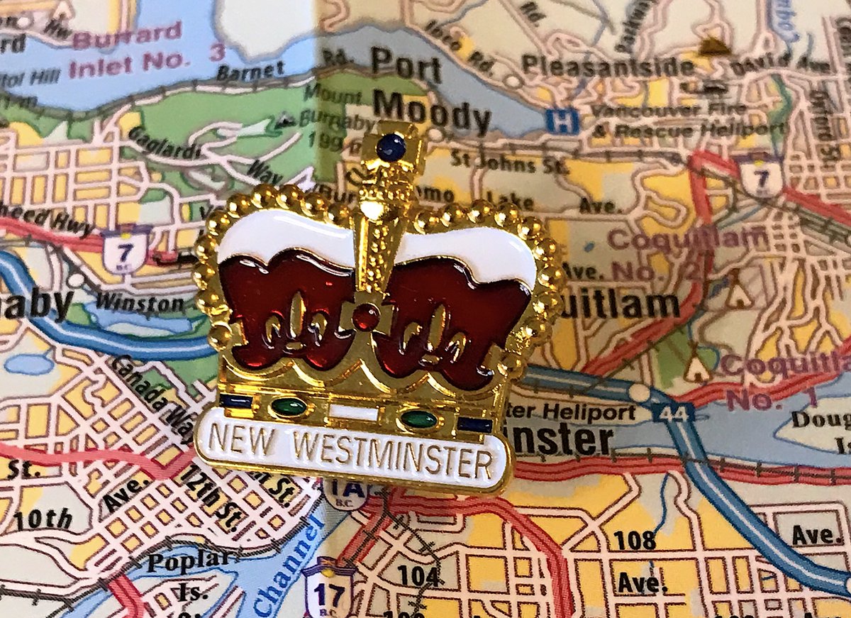 46. NEW WESTMINSTER- To the point, in line with New West's "royal city" theme, hard to find fault- Some nice touches on the crown, including the very top- Ultimately too generic to go higher, even if New West Twitter (a real thing) gets angry at me