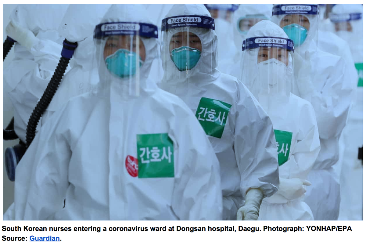 Upgrade to airborne / N95 precautions for all suspect and actual COVID patients and for all patients in areas of higher community transmission.2/24