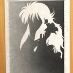 こっ、このシルエットは…!何に貼ったかわかりすぎるスクリーントーンを発見…!