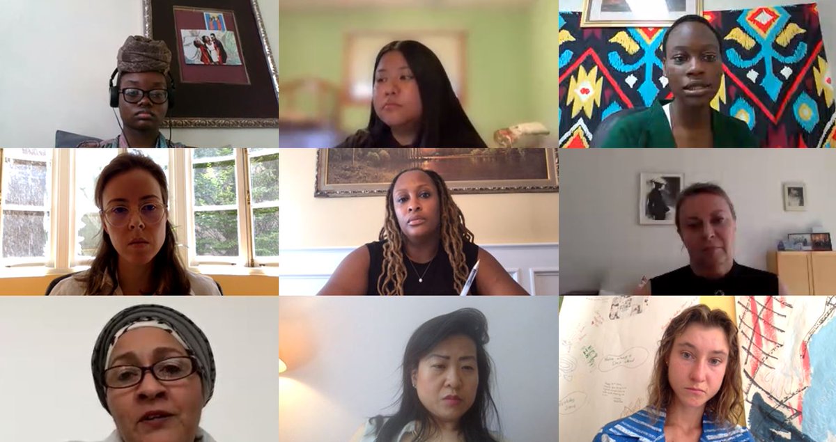 A summer session with student scholars from around the US to talk about the #GlobalGoals. #COVID19 has created a moment for young people to step up in this human crisis, to work together to help the world recover better and stronger for education and all the SDGs!